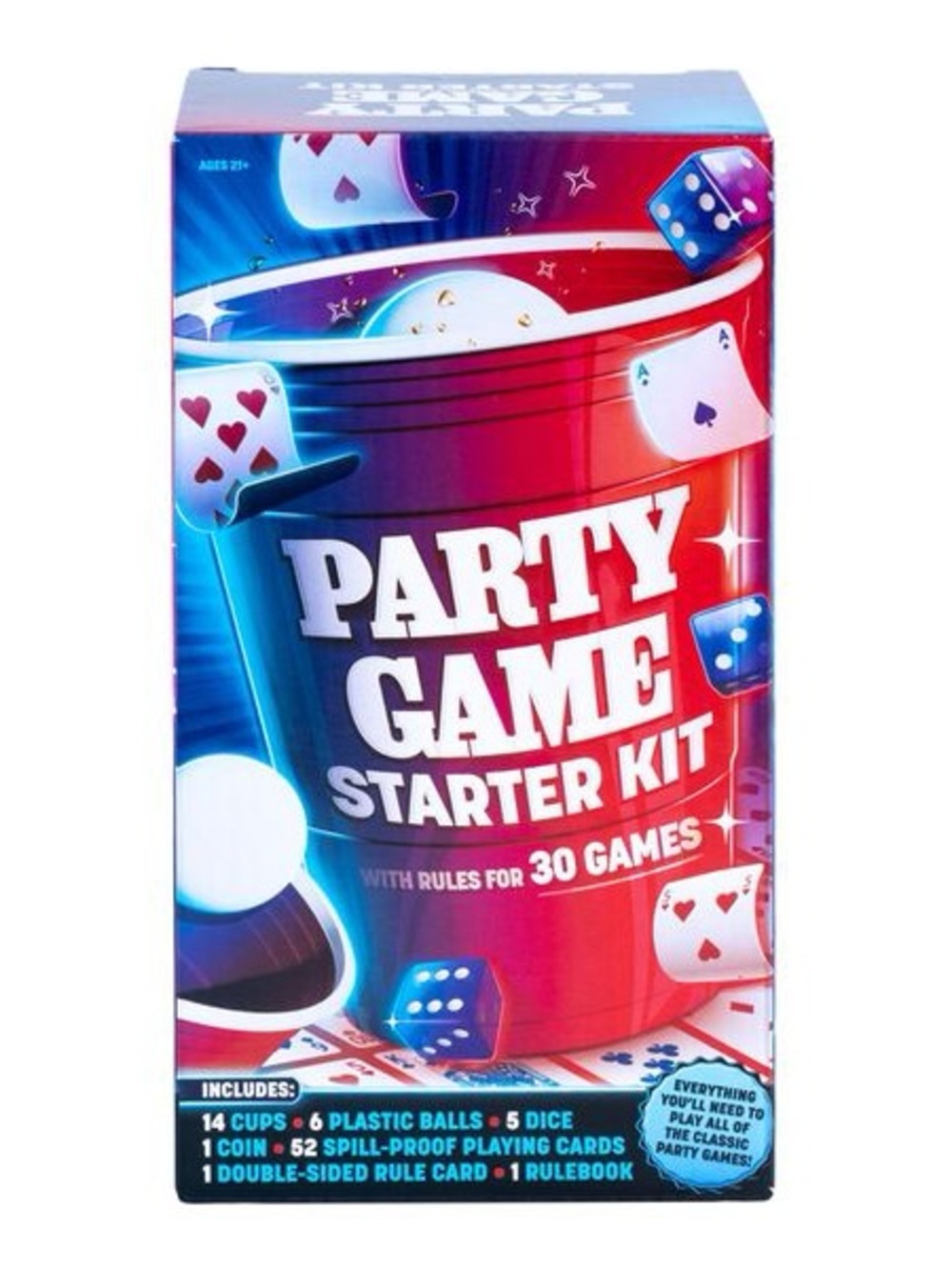 Endless Games Party Game Starter Kit – 30 Fun Game Night Games & Supplies